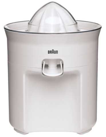 Exprimidor CJ3050WH Blanco 60W BRAUN