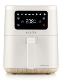 Freidora 651FL 6L 2000W sin Aceite Blanco Madera FLAMA