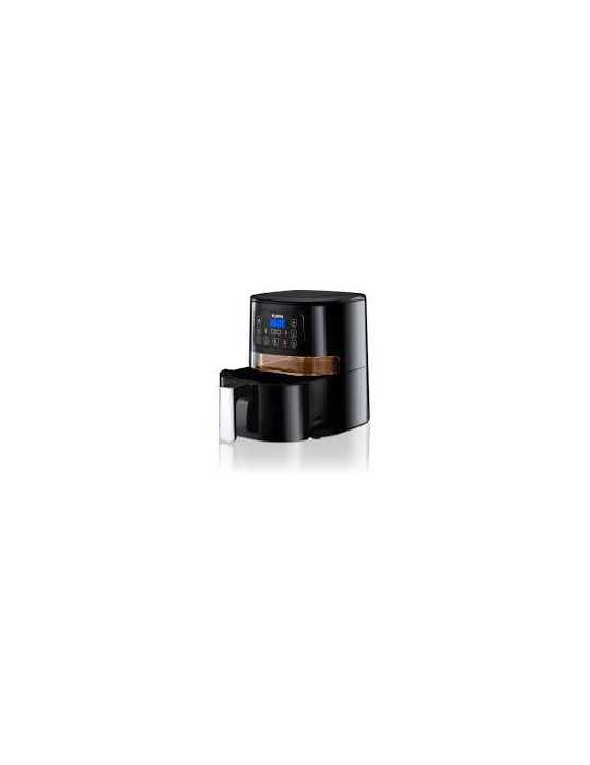 Freidora 670FL 4L 1600W sin Aceite Negra FLAMA