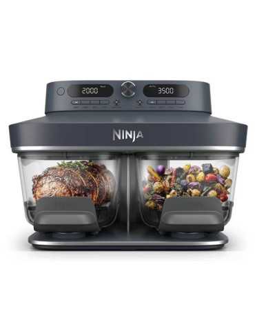 Freidora 8EN1 Cristal DD102EUBL1 7.6L Doble sin Aceite NINJA
