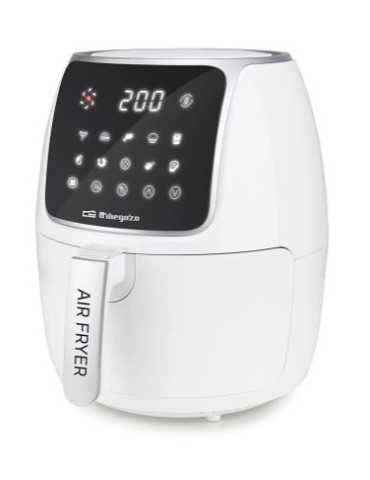 Freidora FDR64 4L 1500W sin Aceite Blanco ORBEGOZO