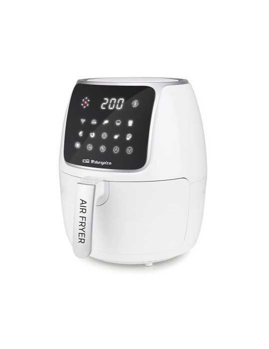 Freidora FDR64 4L 1500W sin Aceite Blanco ORBEGOZO