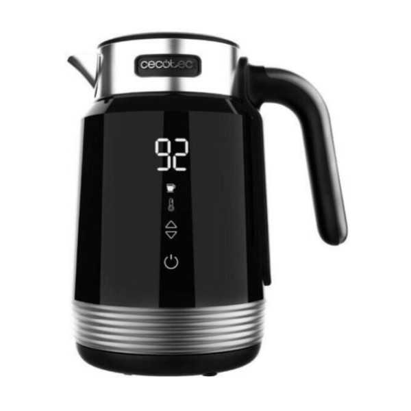 Hervidora 01748 Thermosense 600 Touch Black 2200W Negro CECOTEC
