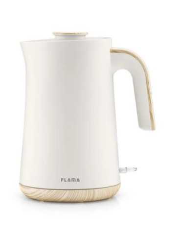 Hervidora 741FL 1,7L 2200W Blanco Madera FLAMA