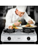 Hornillo 260IB 2F Butano Inox VITROKITCHEN