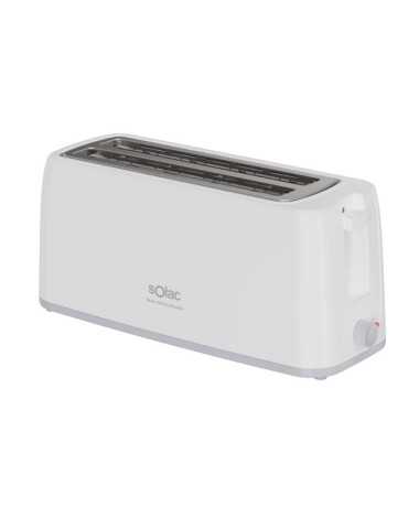 Tostador TL5421 1200W 2 Ranuras Blanco SOLAC