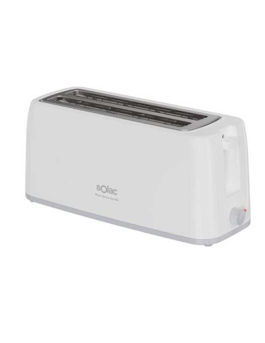 Tostador TL5421 1200W 2 Ranuras Blanco SOLAC