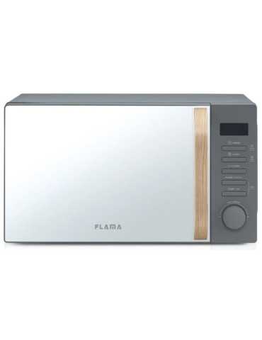 Microondas 1842FL 20L 700W Gris Madera FLAMA