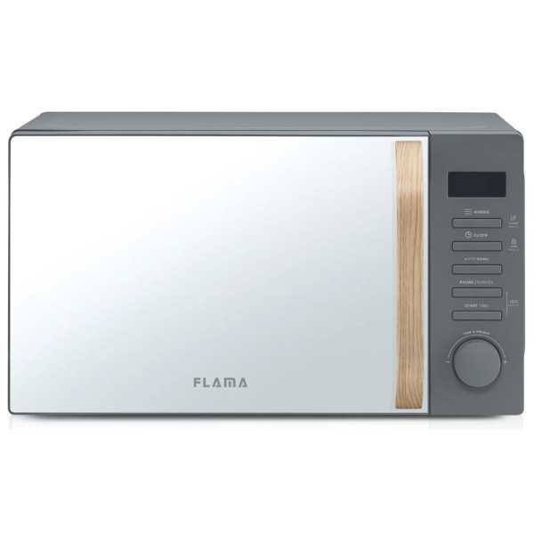 Microondas 1842FL 20L 700W Gris Madera FLAMA