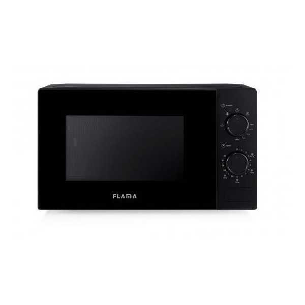 Microondas 1889FL 20L 700W Grill Negro FLAMA