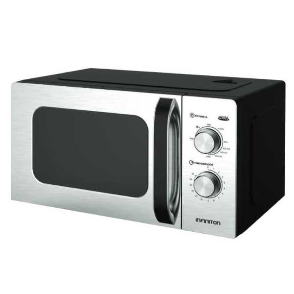 Microondas MWGX2090 20L 700W Grill Inox INFINITON