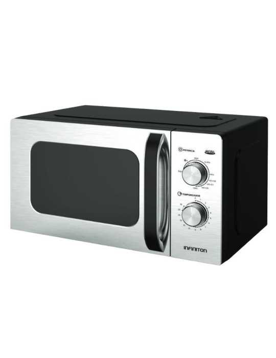 Microondas MWGX2090 20L 700W Grill Inox INFINITON