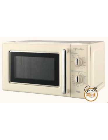 Microondas MWRC21 20L 700W Grill Crema INFINITON