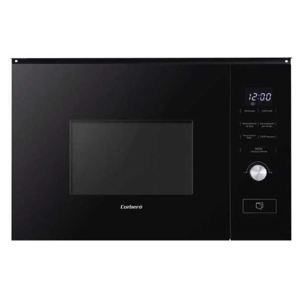 Microondas Integrable CMICM20GLNINTEG 20L 800W Grill Negro CORBERO