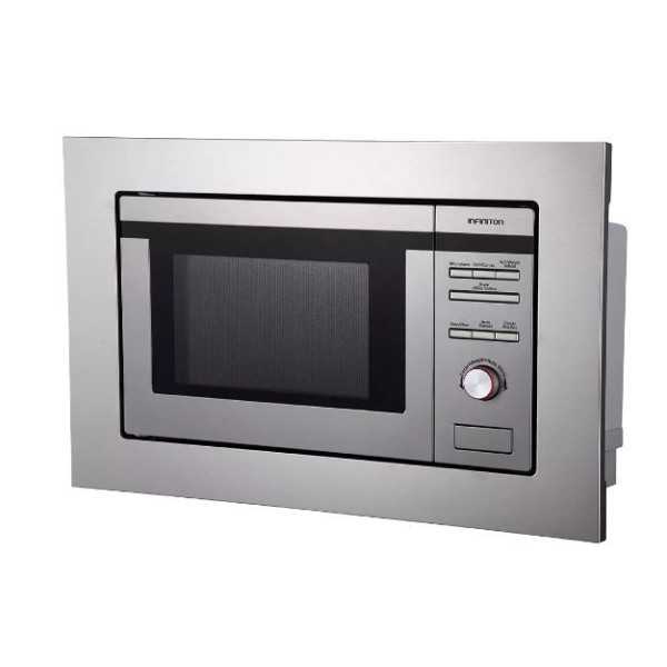 Microondas Integrable IMW1620 20L 800W Grill Inox INFINITON