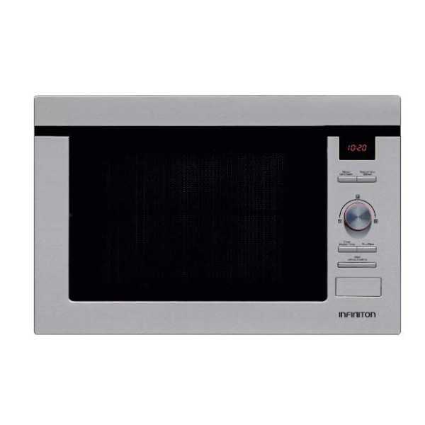 Microondas Integrable IMW1625 25L 900W Grill Inox INFINITON