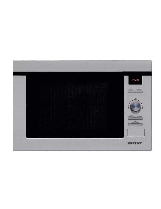 Microondas Integrable IMW1625 25L 900W Grill Inox INFINITON