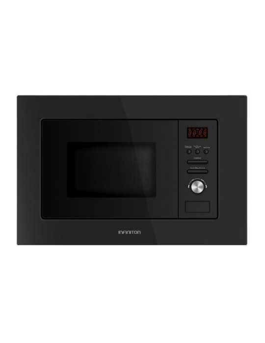 Microondas Integrable IMW20BTN 20L 800W Grill Negro INFINITON