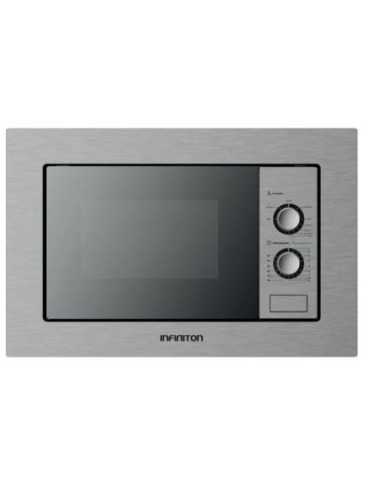 Microondas Integrable IMW20MTX33 20L 800W Grill Inox INFINITON