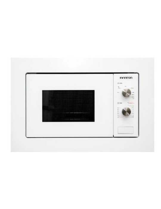 Microondas Integrable IMWWHITE1720 20L 800W Grill INFINITON