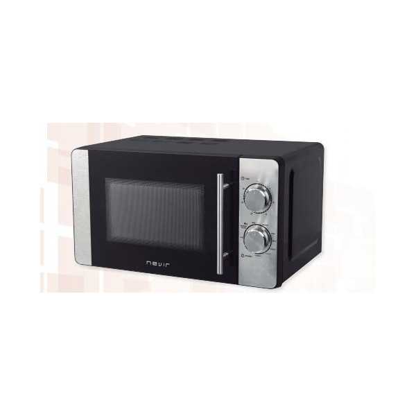 Microondas NVR6235 20L 700W Grill Inox Negro NEVIR