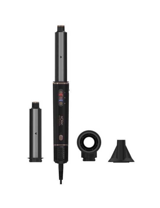 Moldeador MD7407 4EN1 Blast Style Essential Negro 1400W SOLAC