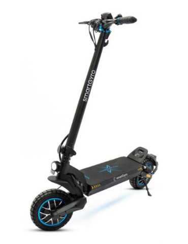 Patinete Eléctrico Crossover Dual Max 2 1000W Negro SMARTGYRO
