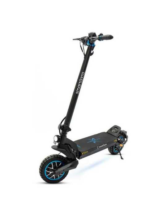 Patinete Eléctrico Crossover Dual Max 2 1000W Negro SMARTGYRO