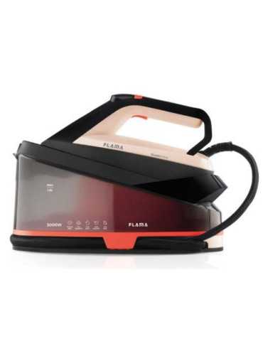 Centro Plancha 5541FL 3000W Negro/Naranja FLAMA