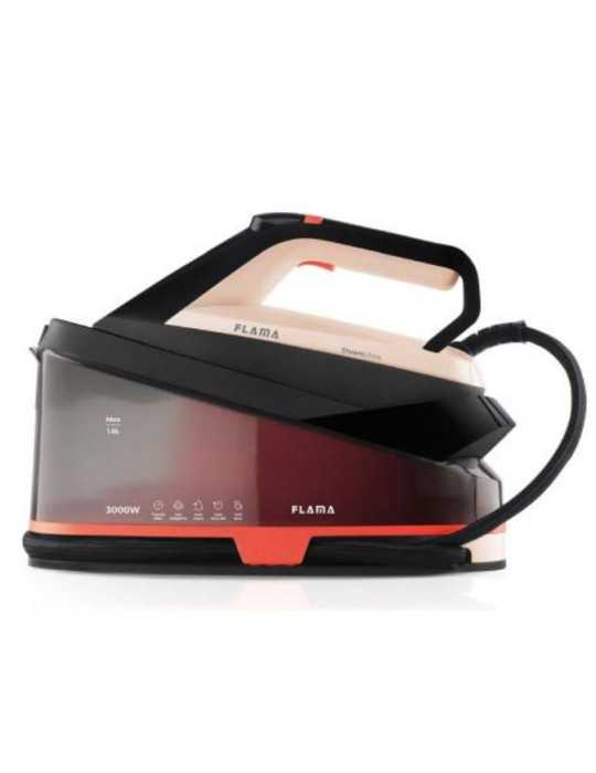 Centro Plancha 5541FL 3000W Negro/Naranja FLAMA
