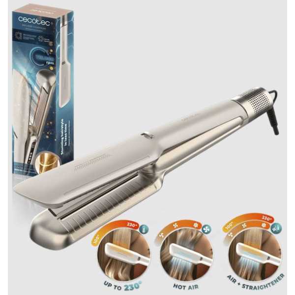 Plancha Pelo 100989 Air Lisse Champagne CECOTEC