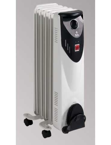 Radiador Aceite RW10 5 Elementos 1000W Eléctrico FM
