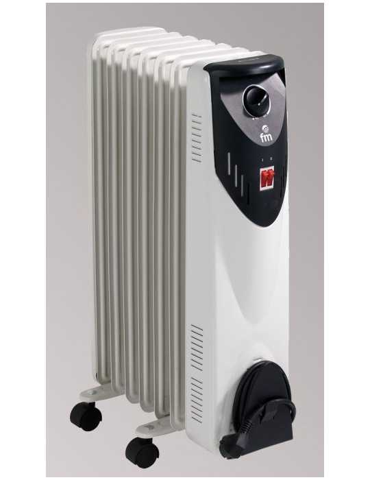 Radiador Aceite RW15 7 Elementos 1500W Eléctrico FM