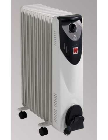 Radiador Aceite RW20 9 Elementos 2000W Eléctrico FM