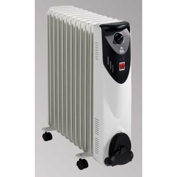 Radiador Aceite RW25 11 Elementos 2500W Eléctrico FM