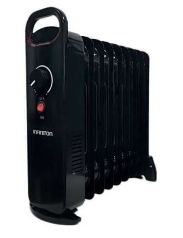 Radiador Aceite HORMN10 Mini 900W Negro INFINITON