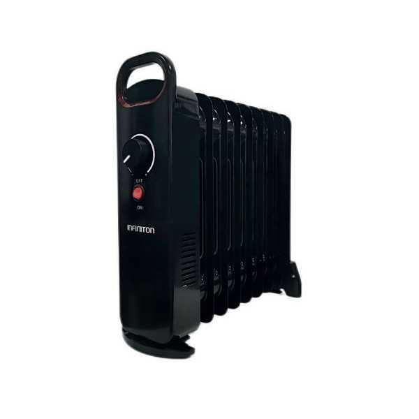 Radiador Aceite HORMN10 Mini 900W Negro INFINITON