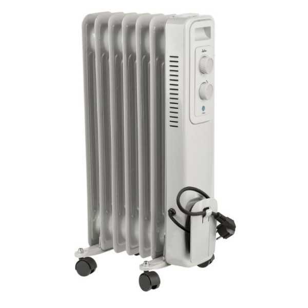 Radiador Aceite JCRA2307 7 Elementos 1500W Blanco JATA