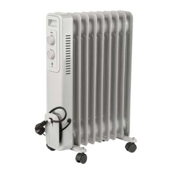 Radiador Aceite JCRA2309 9 Elementos 2000W Blanco JATA