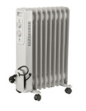 Radiador Aceite JCRA2309 9 Elementos 2000W Blanco JATA