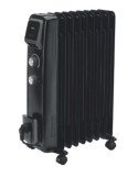 Radiador Aceite JCRA2392 9 Elementos 2000W Negro JATA