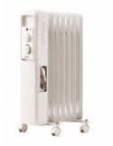 Radiador Aceite JCRA2509 2000W 9 Elementos Blanco JATA