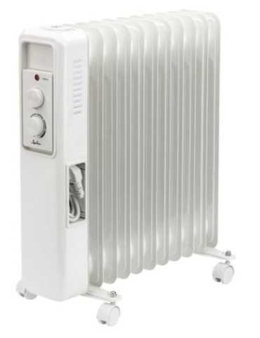Radiador Aceite JCRA2511 2500W 11 Elementos Blanco JATA