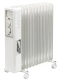 Radiador Aceite JCRA2511 2500W 11 Elementos Blanco JATA