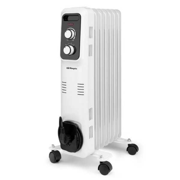 Radiador Aceite RL1500 1500W Blanco ORBEGOZO