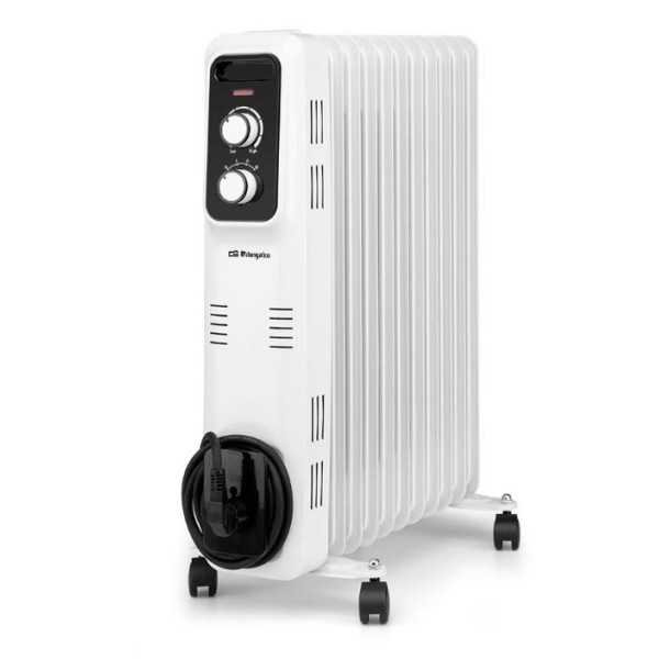 Radiador Aceite RL2500 2500W Blanco ORBEGOZO