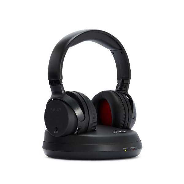 Auricular Casco RF WHF930D TV Fibra Optica AIWA
