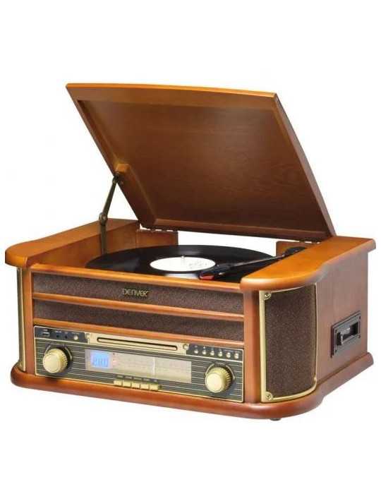 Giradiscos MCR-50MK3 Madera DENVER