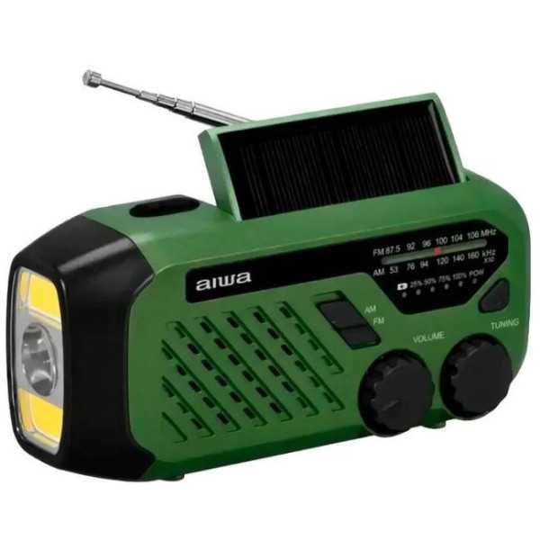 Radio R-99EM Solar Verde Negro AIWA