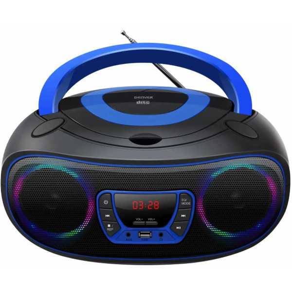 Radio CD TCL-212BTBU Bluetooth Azul DENVER
